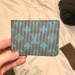 Louis Vuitton Pop Blue Edition Wallet (rare)